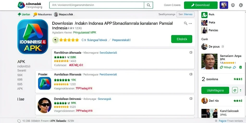 Tampilan utama yang menarik dan interaktif.