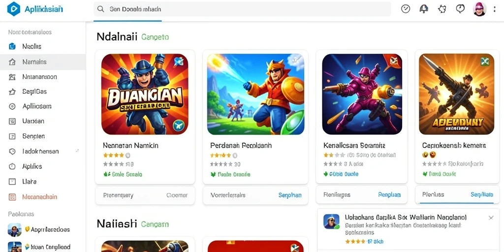 Screenshot menampilkan karakter utama dalam aksi yang mendebarkan.