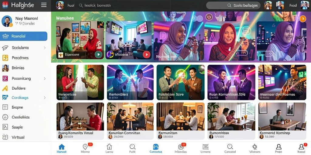 Tampilan antarmuka yang menarik dan mudah dinavigasi.