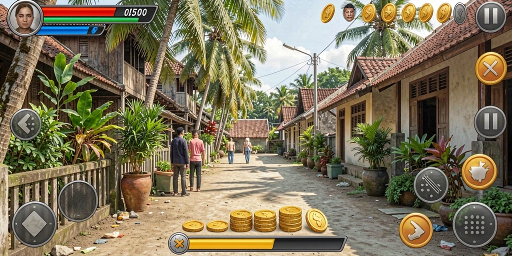 Tampilan awal yang menarik dan intuitif.