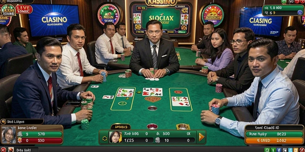 Tampilan utama aplikasi JAYASLOT dengan berbagai pilihan permainan.