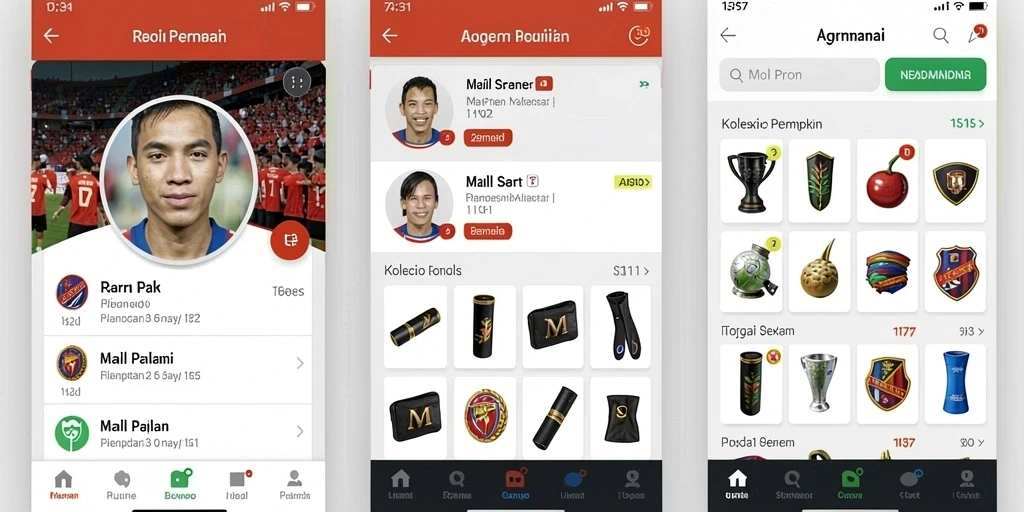 Tampilan antarmuka yang menarik dan user-friendly.