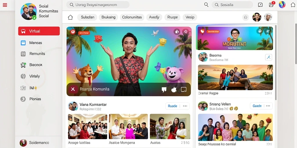 Screenshot menunjukkan antarmuka utama aplikasi PAKBOSTOGEL yang menarik.