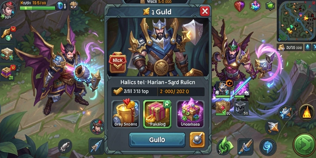 Screenshot menunjukkan karakter dengan grafis yang mengesankan.
