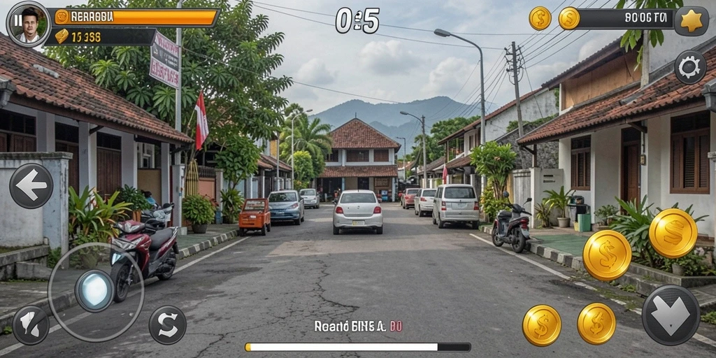 Tangkapan layar menampilkan karakter utama dalam aksi.