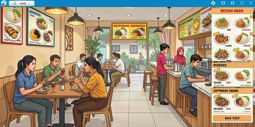Tampilan antarmuka yang user-friendly.