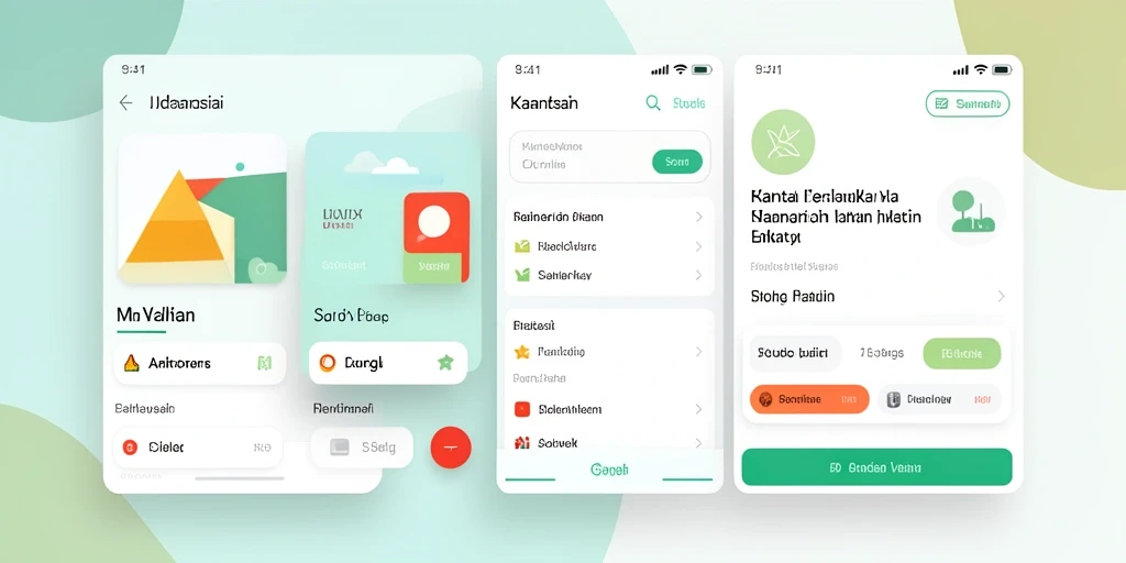 Tangkapan layar menunjukkan karakter utama dalam arena pertarungan.