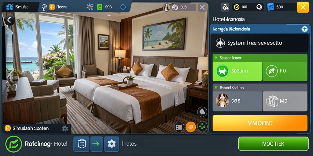 Tampilan awal yang menarik dan user-friendly.